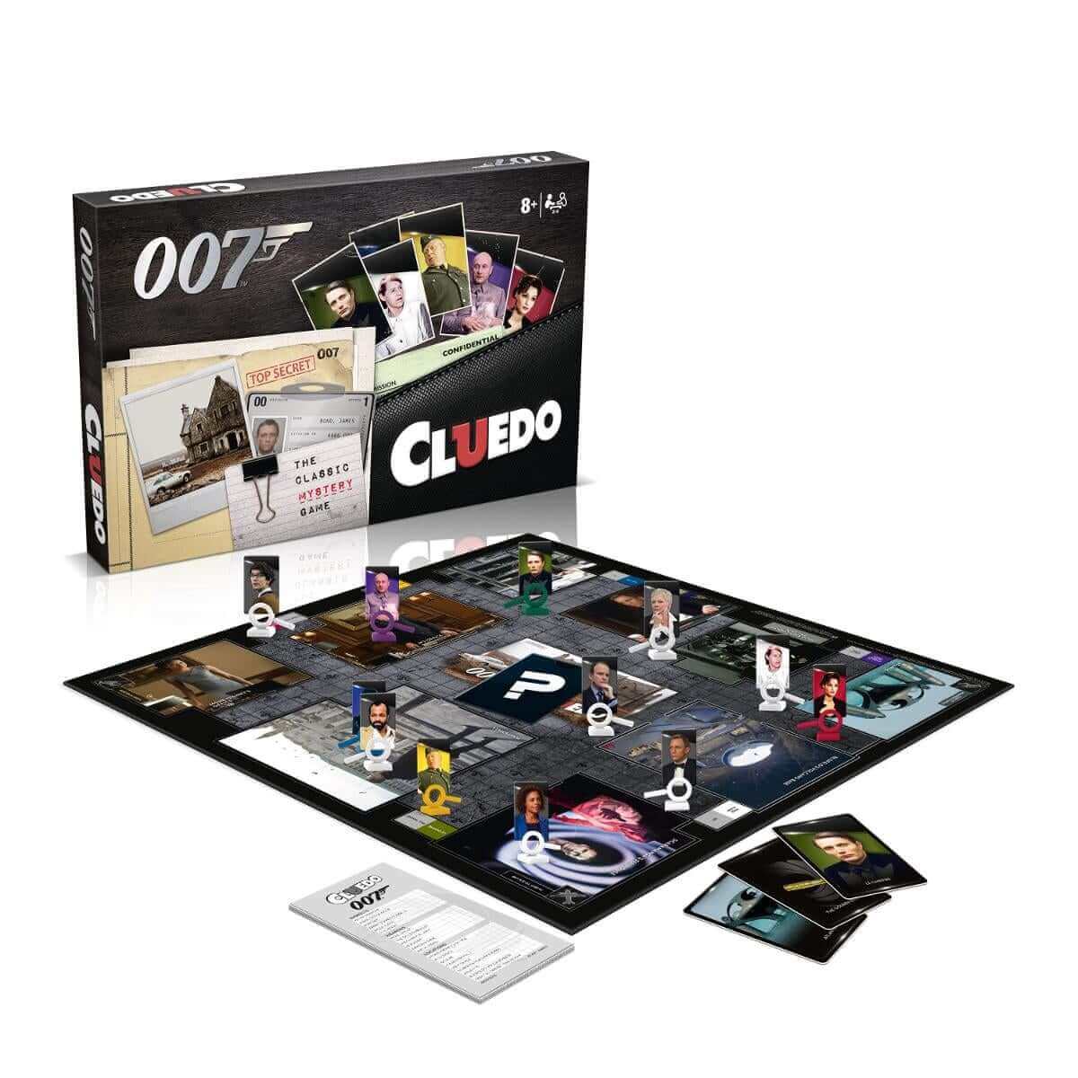 James Bond Cluedo Board Game - Trò Chơi Giải Đố Điệp Viên 007 - Winning Moves - Hình ảnh chi tiết 2