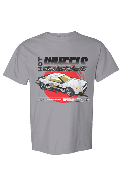 Hot Wheels in Kanji Grey T-Shirt