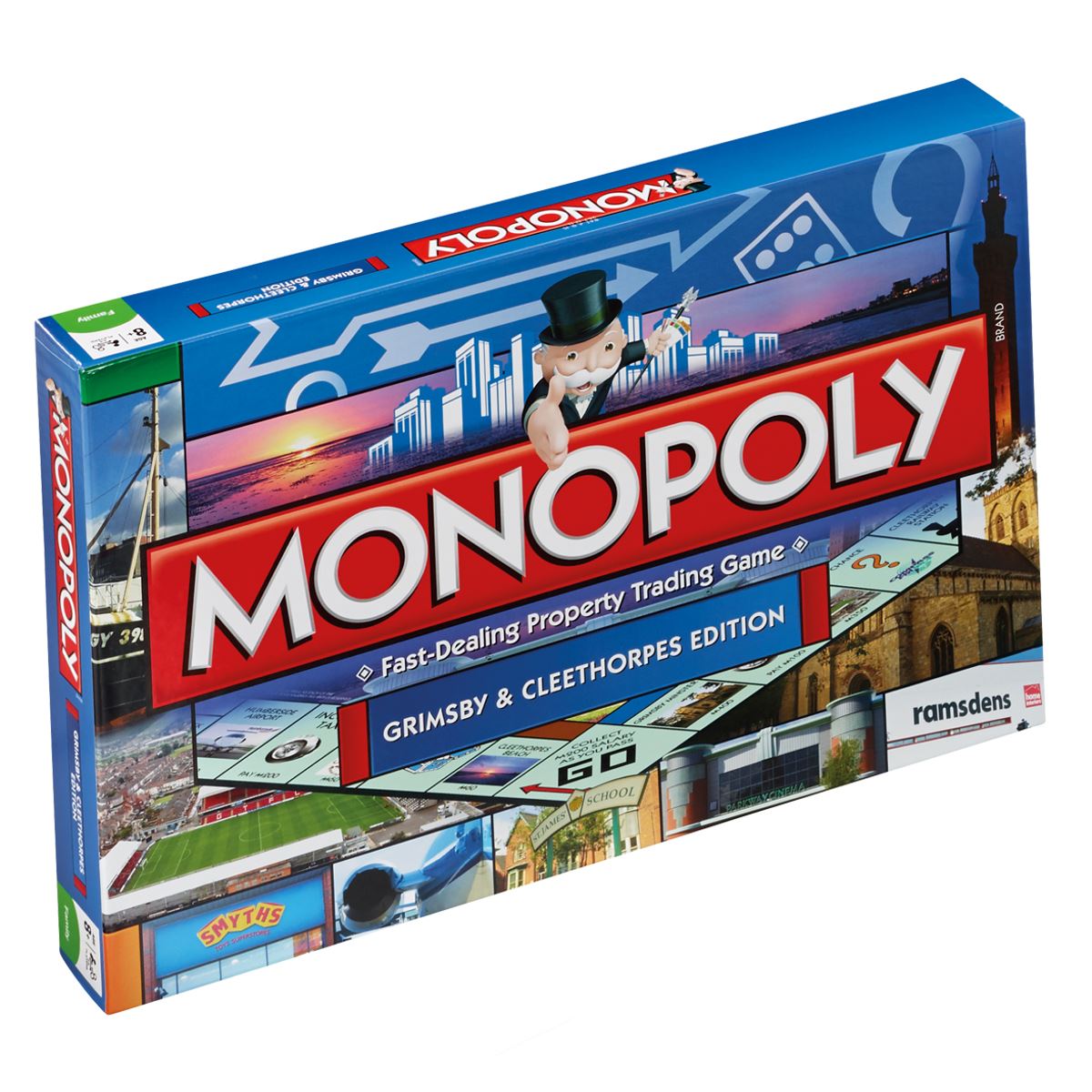 Grimsby Monopoly Board Game - Cờ Tỷ Phú Phiên Bản Grimsby - Winning Moves - Hình ảnh sản phẩm