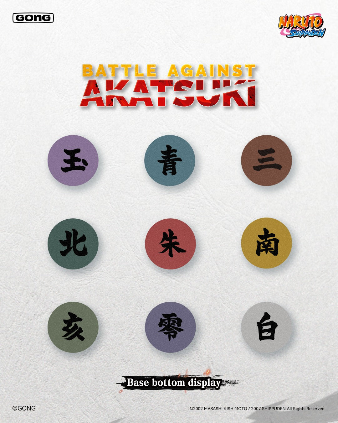 Naruto: Shippuden Series Battle Against Akatsuki Figure Blind Box - Mô Hình Blind Box Chính Hãng GONG