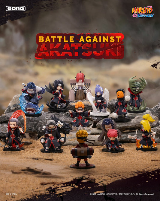 Naruto: Shippuden Series Battle Against Akatsuki Figure Blind Box - Mô Hình Blind Box Chính Hãng GONG