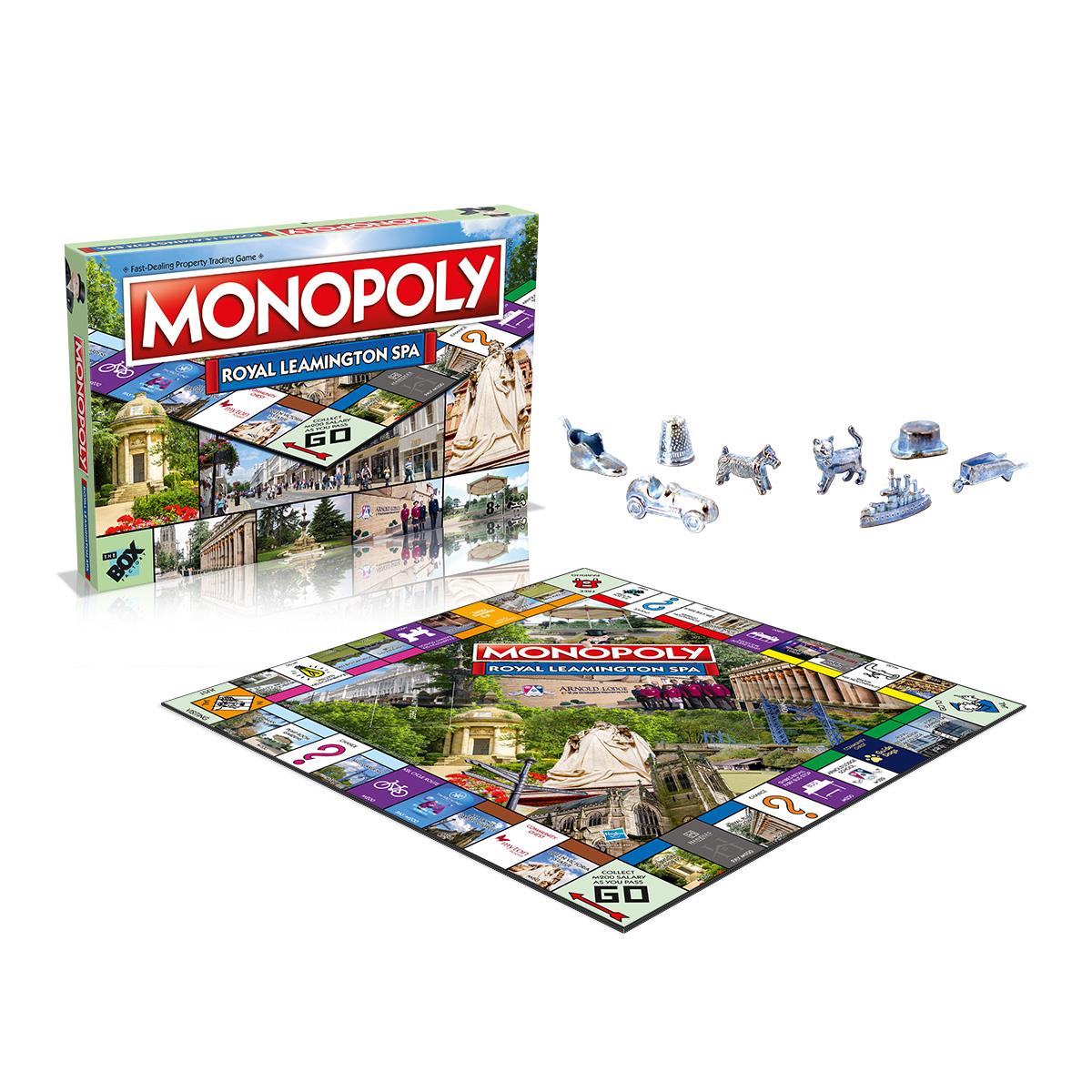 Leamington Spa Monopoly Board Game - Cờ Tỷ Phú Phiên Bản Đặc Biệt - Winning Moves - Hình ảnh chi tiết 2