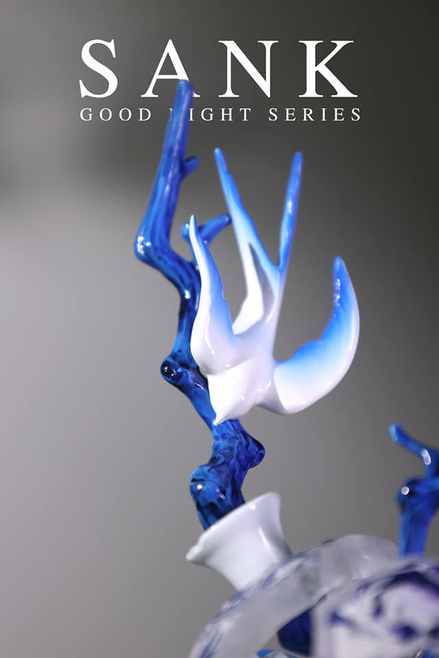 Good Night Series - China Blue - Mô Hình Art Toy Limited Edition - Sank Toys - Góc nhìn khác 3