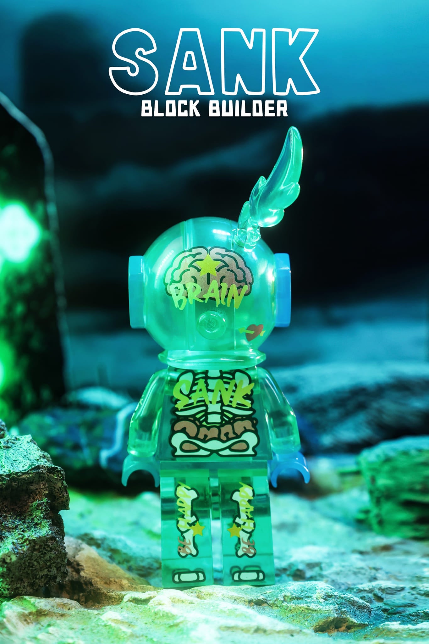 Sank-Block Builder-Green Abyss - Mô Hình Nghệ Thuật Limited - Sank Toys