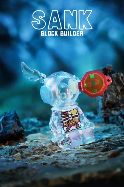 Sank-Block Builder-Phantom - Mô Hình Art Toy Cao Cấp Sank Toys