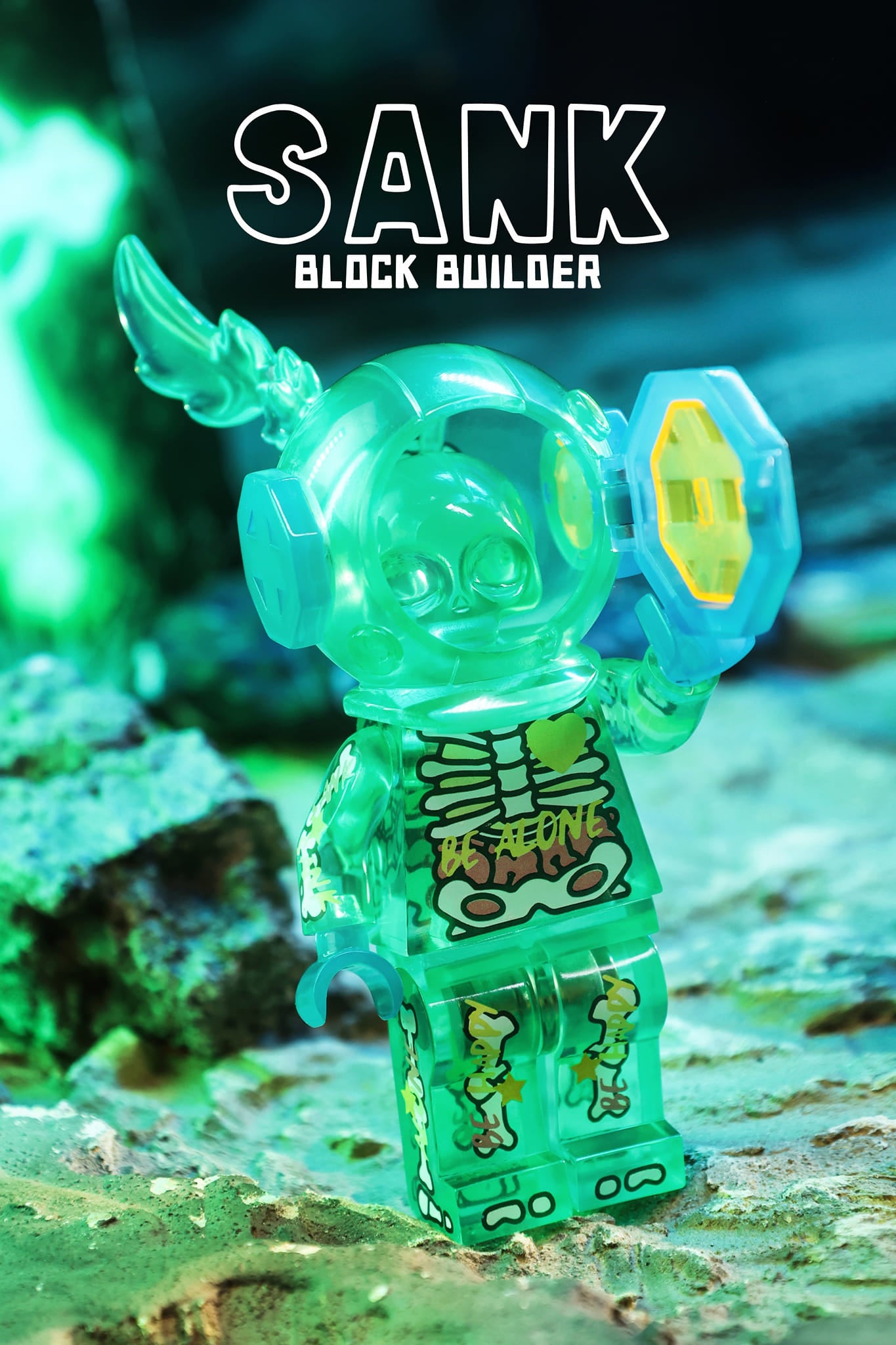 Sank-Block Builder-Green Abyss - Mô Hình Nghệ Thuật Limited - Sank Toys