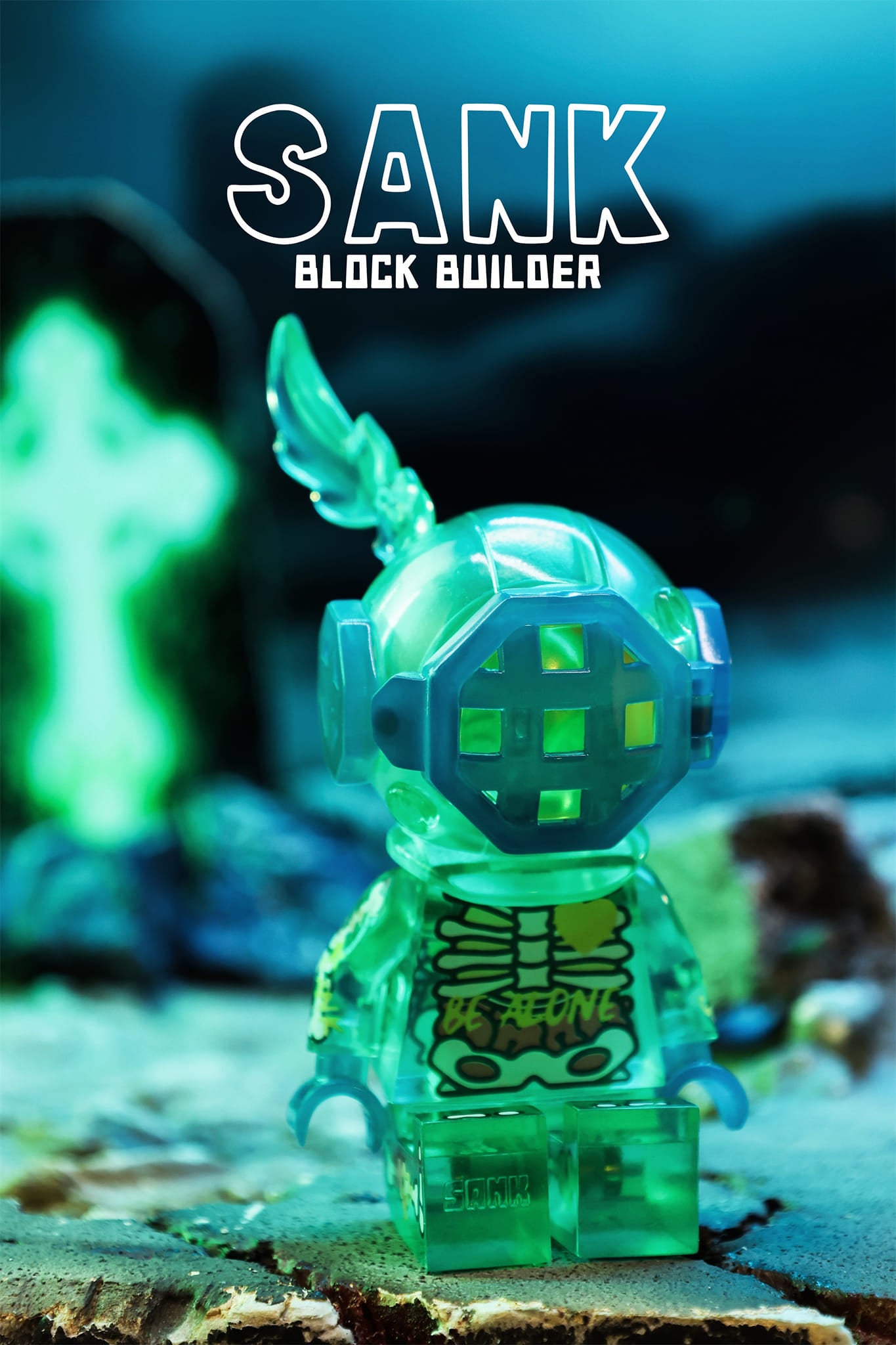 Sank-Block Builder-Green Abyss - Mô Hình Nghệ Thuật Limited - Sank Toys