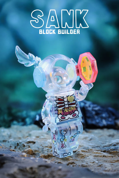 Sank-Block Builder-Phantom - Mô Hình Art Toy Cao Cấp Sank Toys