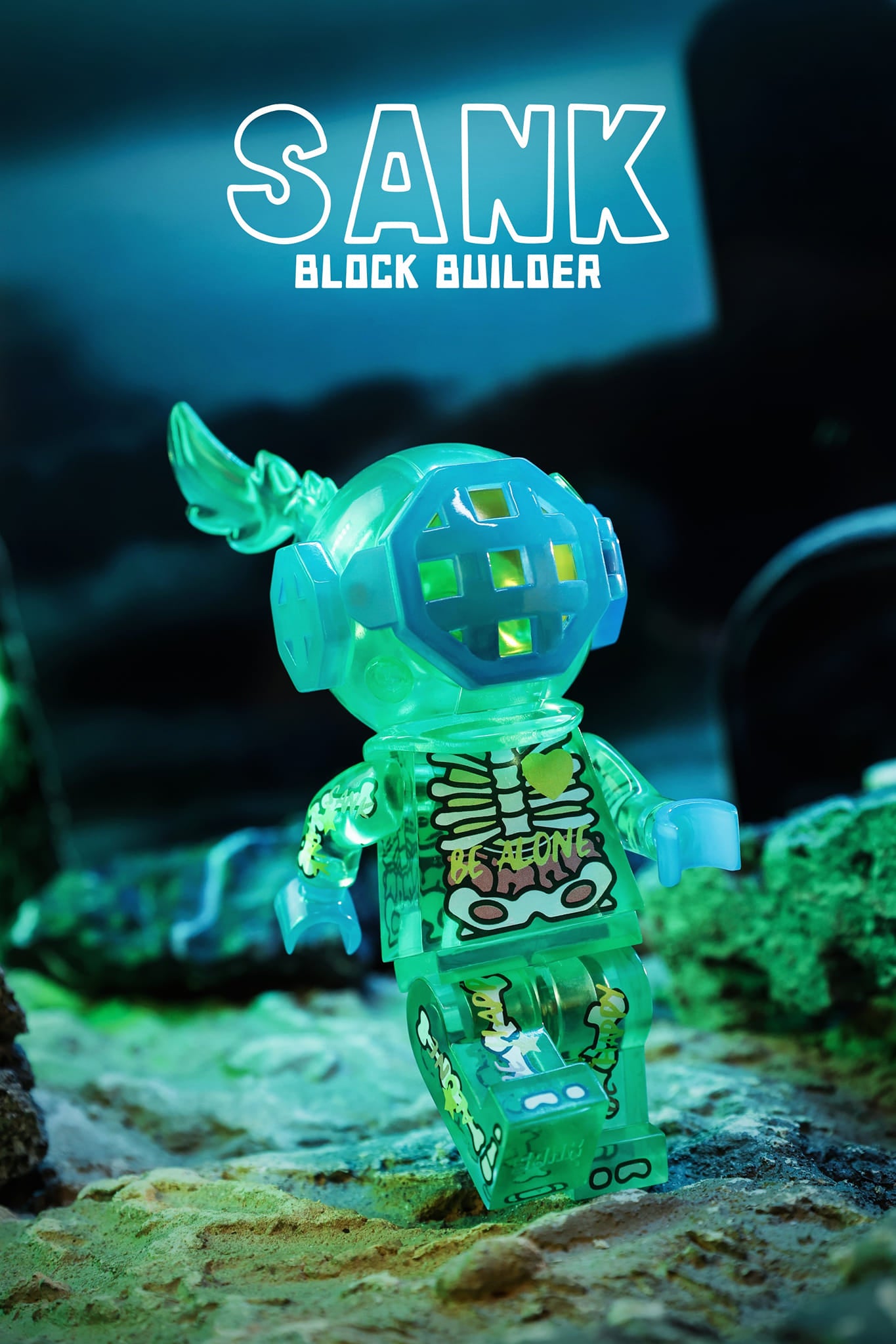 Sank-Block Builder-Green Abyss - Mô Hình Nghệ Thuật Limited - Sank Toys