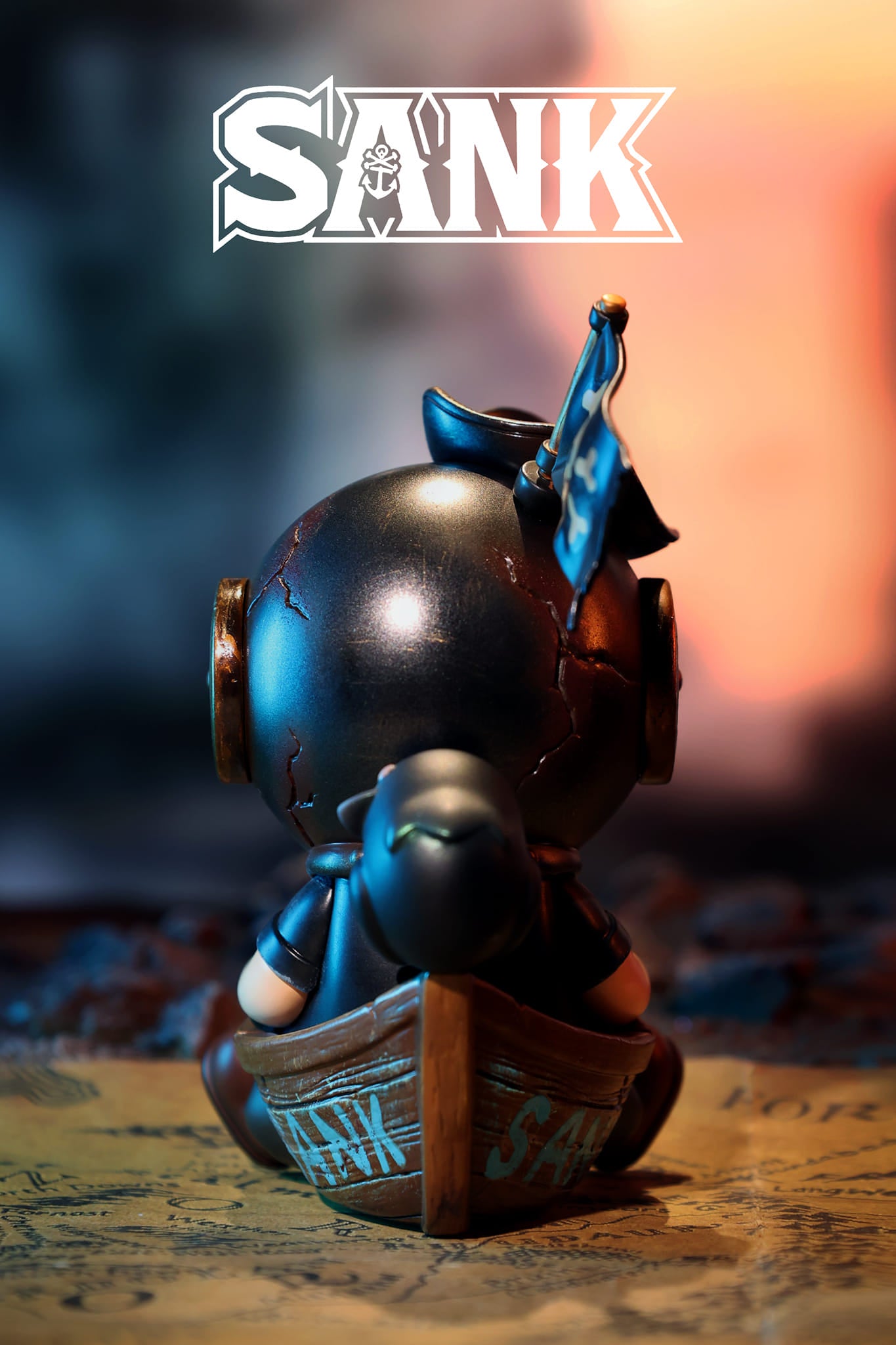 Sank-Captain - Mô hình Art Toy Limited Edition - Sank Toys