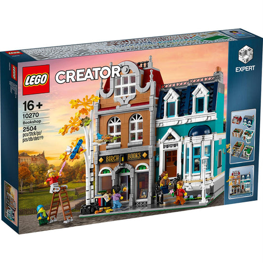 LEGO® Creator Expert Bookshop - Mô hình Hiệu sách Modular LEGO 10270