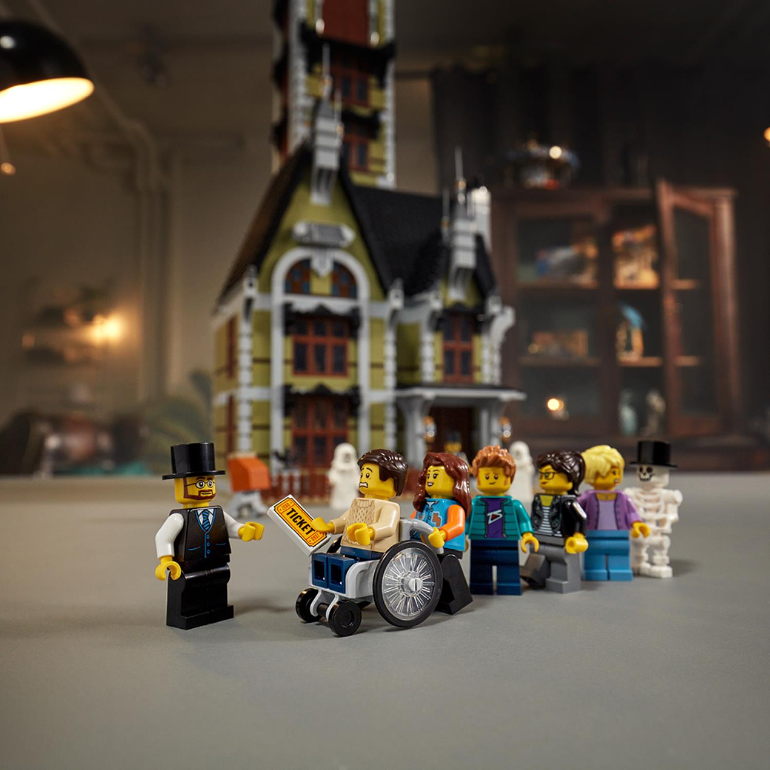 LEGO® Creator Expert Haunted House - Mô hình Ngôi Nhà Ma Ám - LEGO 10273 - Hình ảnh bổ sung 6