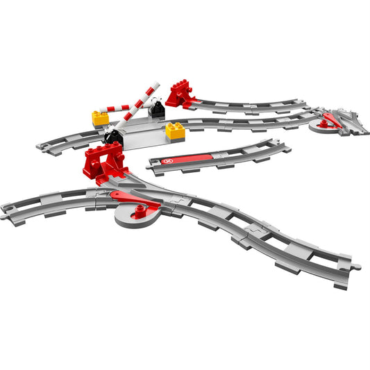 LEGO® DUPLO™ Train Tracks - Bộ Đường Ray Tàu Hỏa Mở Rộng - LEGO 10882