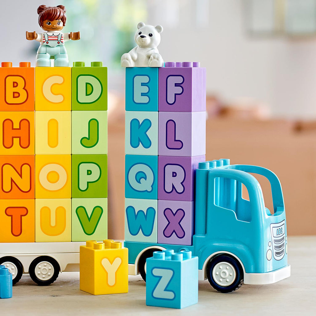 LEGO® DUPLO™ Alphabet Truck - Xe Tải Học Chữ Cái Cho Bé (36 Mảnh) - LEGO 10915 - Góc nhìn khác 3
