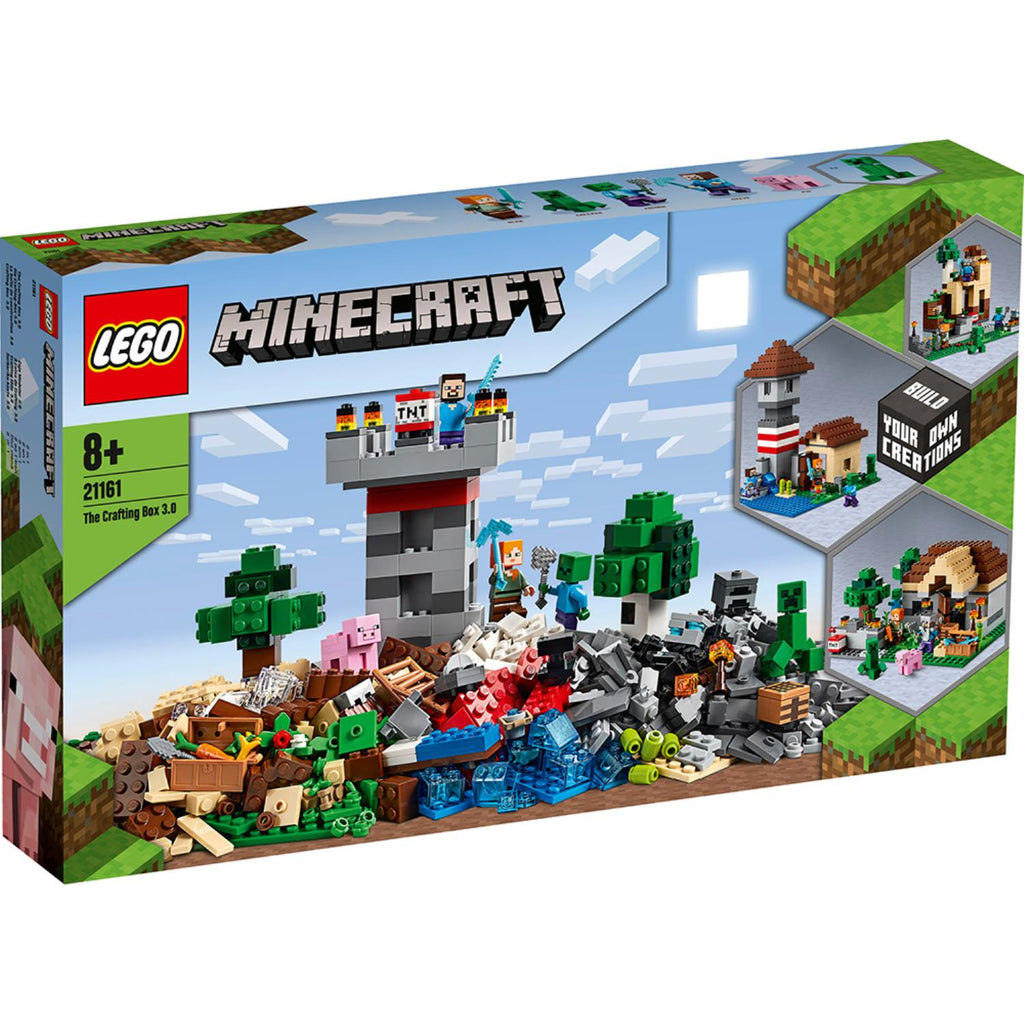 LEGO® Minecraft® The Crafting Box 3.0 - Bộ Đồ Chơi Xây Dựng Sáng Tạo 21161 - Hình ảnh sản phẩm