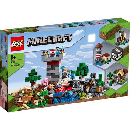 LEGO® Minecraft® The Crafting Box 3.0 - Bộ Đồ Chơi Xây Dựng Sáng Tạo 21161 - Hình ảnh sản phẩm
