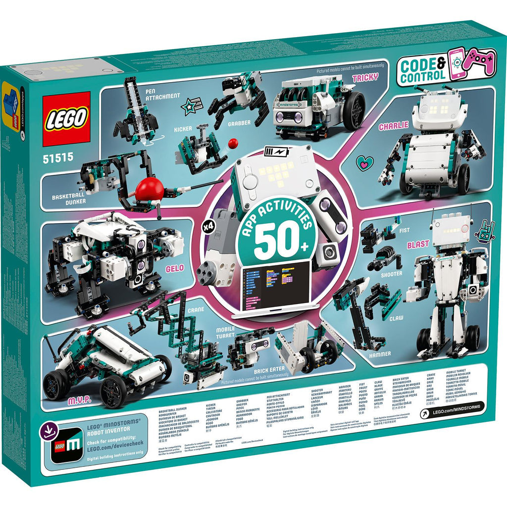 LEGO® MINDSTORMS® Robot Inventor (51515) - Bộ đồ chơi lập trình Robot thông minh - LEGO 51515 LEGO - ảnh 3 - Lego / Đồ chơi t