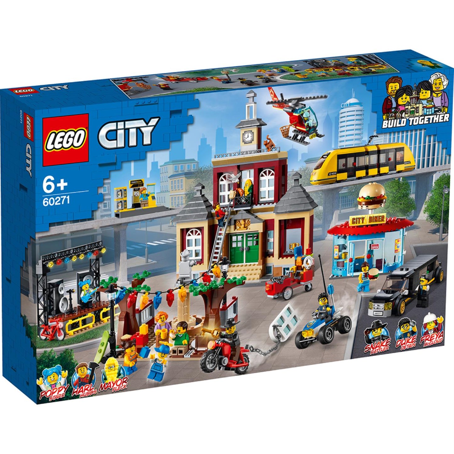 LEGO® City Main Square - Bộ Lắp Ráp Quảng Trường Thành Phố 60271 - LEGO - Hình ảnh sản phẩm