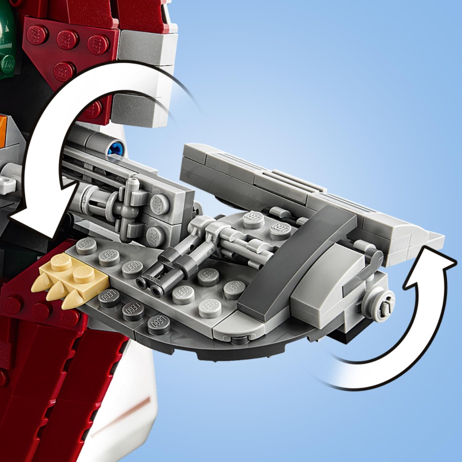 LEGO® Star Wars™ Slave I™ – 20th Anniversary Edition Mô hình lắp ráp phi thuyền #75243 | LEGO - Hình ảnh bổ sung 5