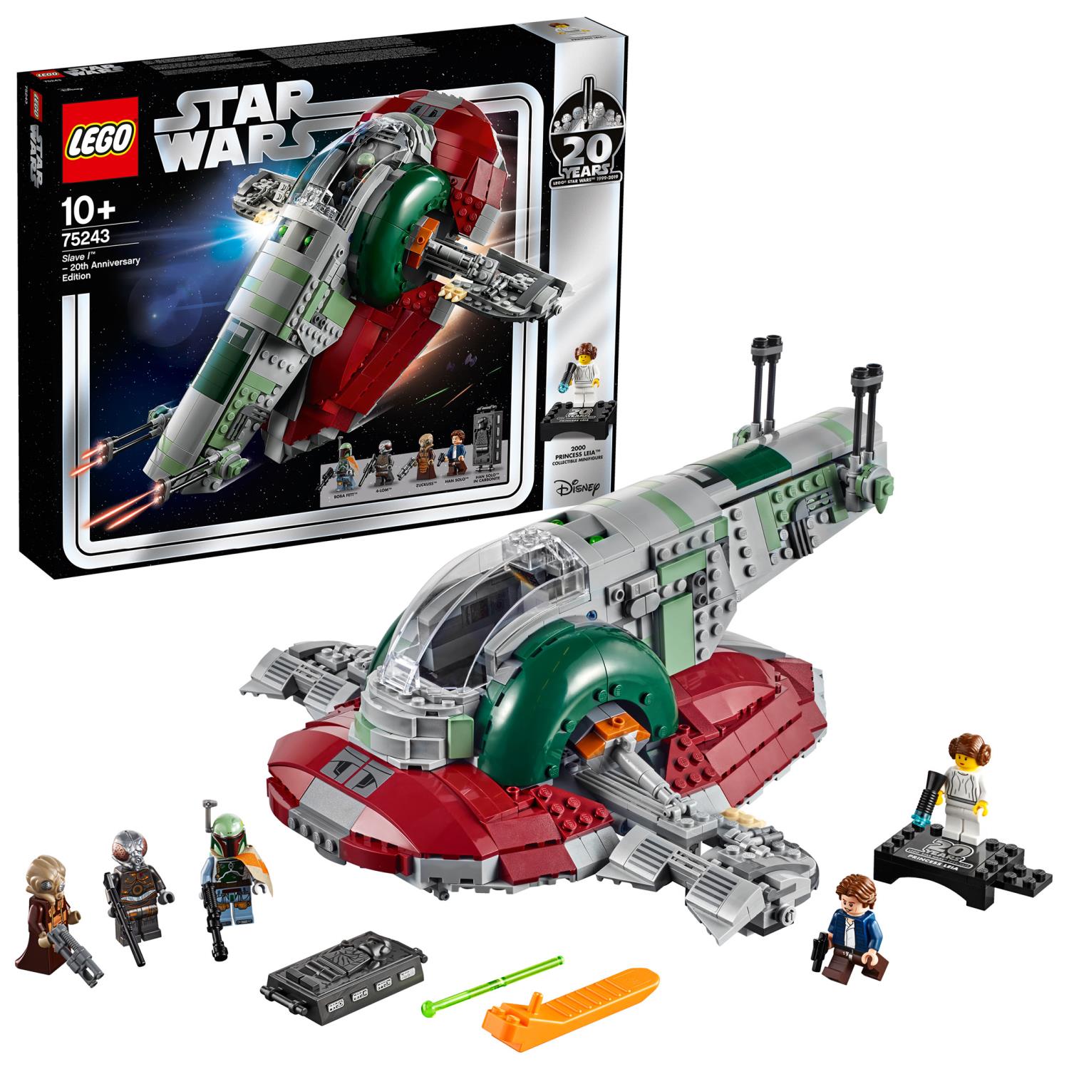 LEGO® Star Wars™ Slave I™ – 20th Anniversary Edition Mô hình lắp ráp phi thuyền #75243 | LEGO - Góc nhìn khác 3