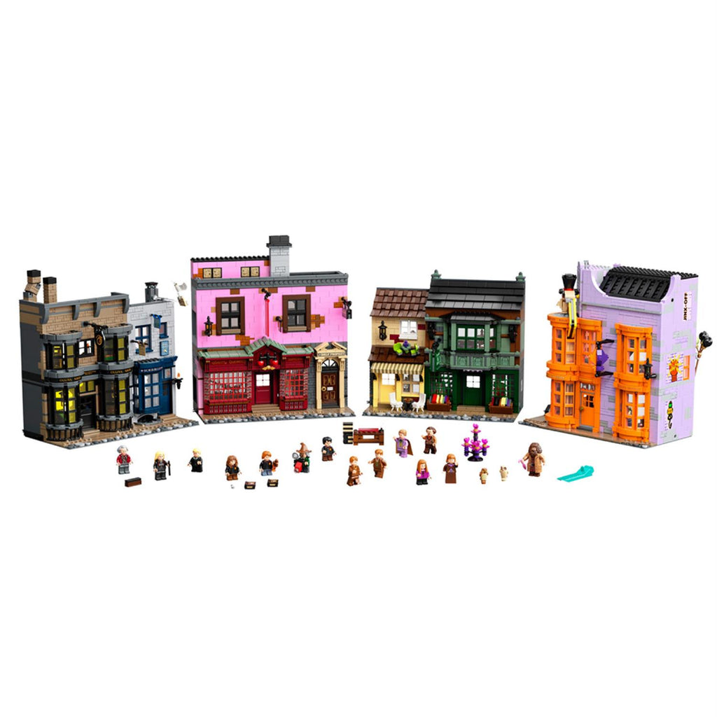 LEGO® Harry Potter™ Diagon Alley™ Mô Hình Hẻm Xéo Phép Thuật 75978 - Hình ảnh chi tiết 2