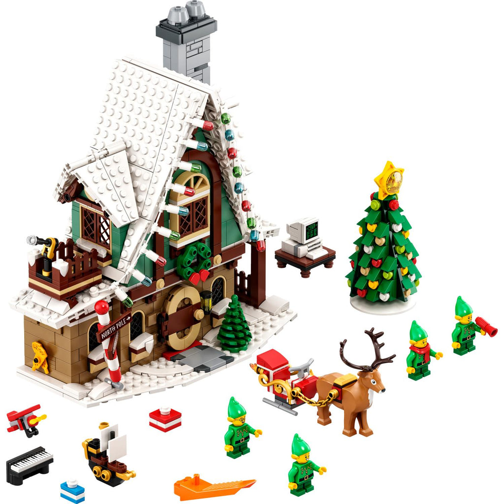 LEGO® Creator Elf Club House (10275) - Mô Hình Nhà Câu Lạc Bộ Yêu Tinh Giáng Sinh - LEGO - Hình ảnh chi tiết 2