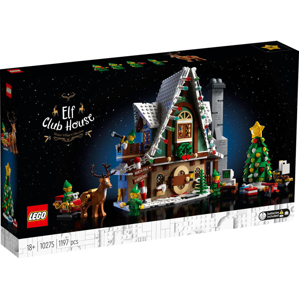 LEGO® Creator Elf Club House (10275) - Mô Hình Nhà Câu Lạc Bộ Yêu Tinh Giáng Sinh - LEGO - Hình ảnh sản phẩm