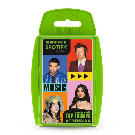 Top Trumps Gen Z - Guide to Spotify Trends Card Game Trò chơi thẻ bài âm nhạc Winning Moves - Hình ảnh sản phẩm