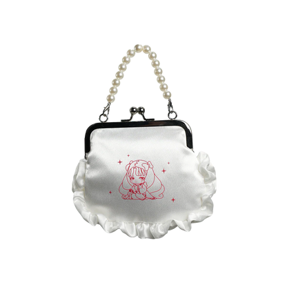 LILITH FORBIDDEN COVENANT CROSSBODY BAG - WHITE