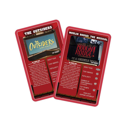 Musicals Top Trumps Limited Edition Card Game - Trò Chơi Thẻ Bài Nhạc Kịch Broadway - Winning Moves - Hình ảnh bổ sung 5