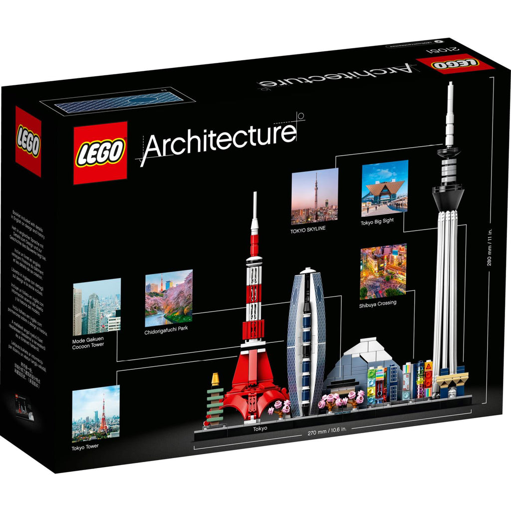 LEGO® Architecture Tokyo - Bộ Lắp Ráp Kiến Trúc Skyline Nhật Bản - LEGO 21051 LEGO - ảnh 2 - Lego