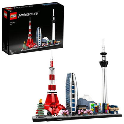 LEGO® Architecture Tokyo - Bộ Lắp Ráp Kiến Trúc Skyline Nhật Bản - LEGO 21051 - Góc nhìn khác 3