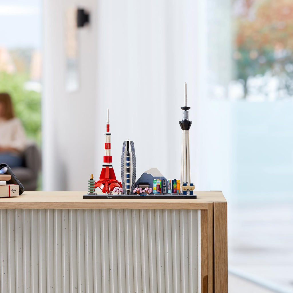 LEGO® Architecture Tokyo - Bộ Lắp Ráp Kiến Trúc Skyline Nhật Bản - LEGO 21051 LEGO - ảnh 3 - Lego
