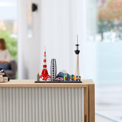 LEGO® Architecture Tokyo - Bộ Lắp Ráp Kiến Trúc Skyline Nhật Bản - LEGO 21051 LEGO - ảnh 3 - Lego