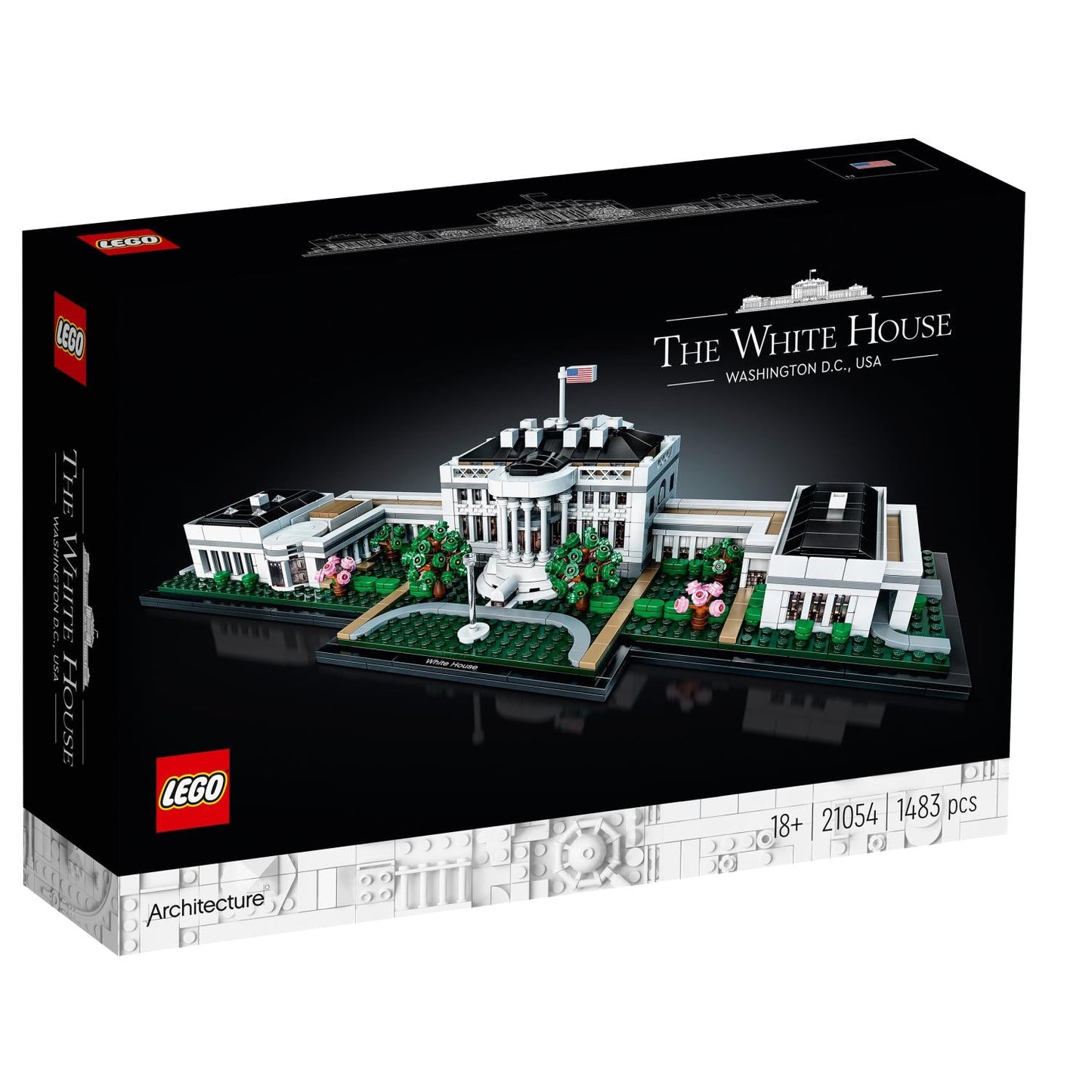 LEGO® Architecture The White House Mô Hình Kiến Trúc Nhà Trắng 21054 - Hình ảnh chi tiết 2