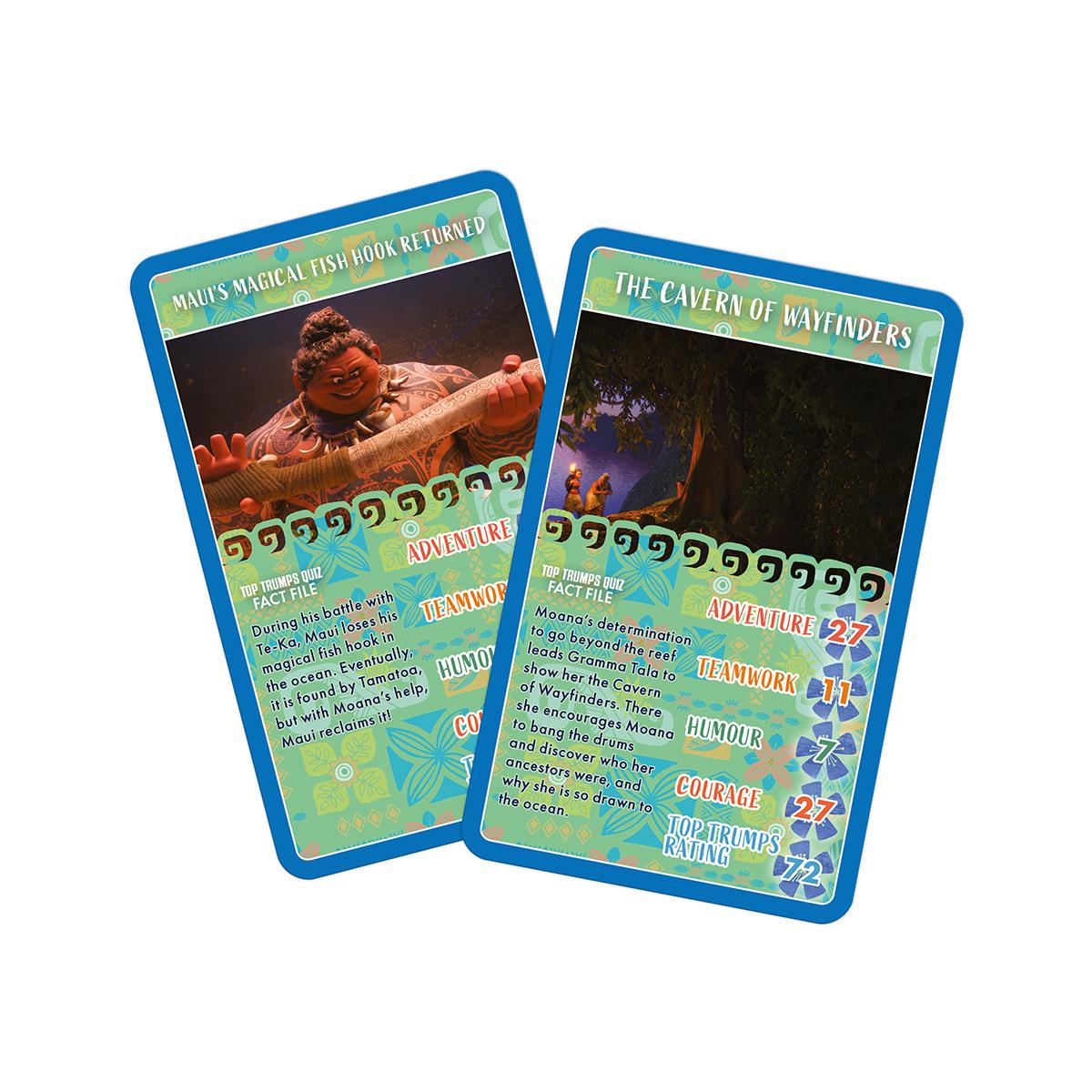 Moana Top Trumps Card Game - Trò Chơi Thẻ Bài Disney - Winning Moves - Hình ảnh chi tiết 2