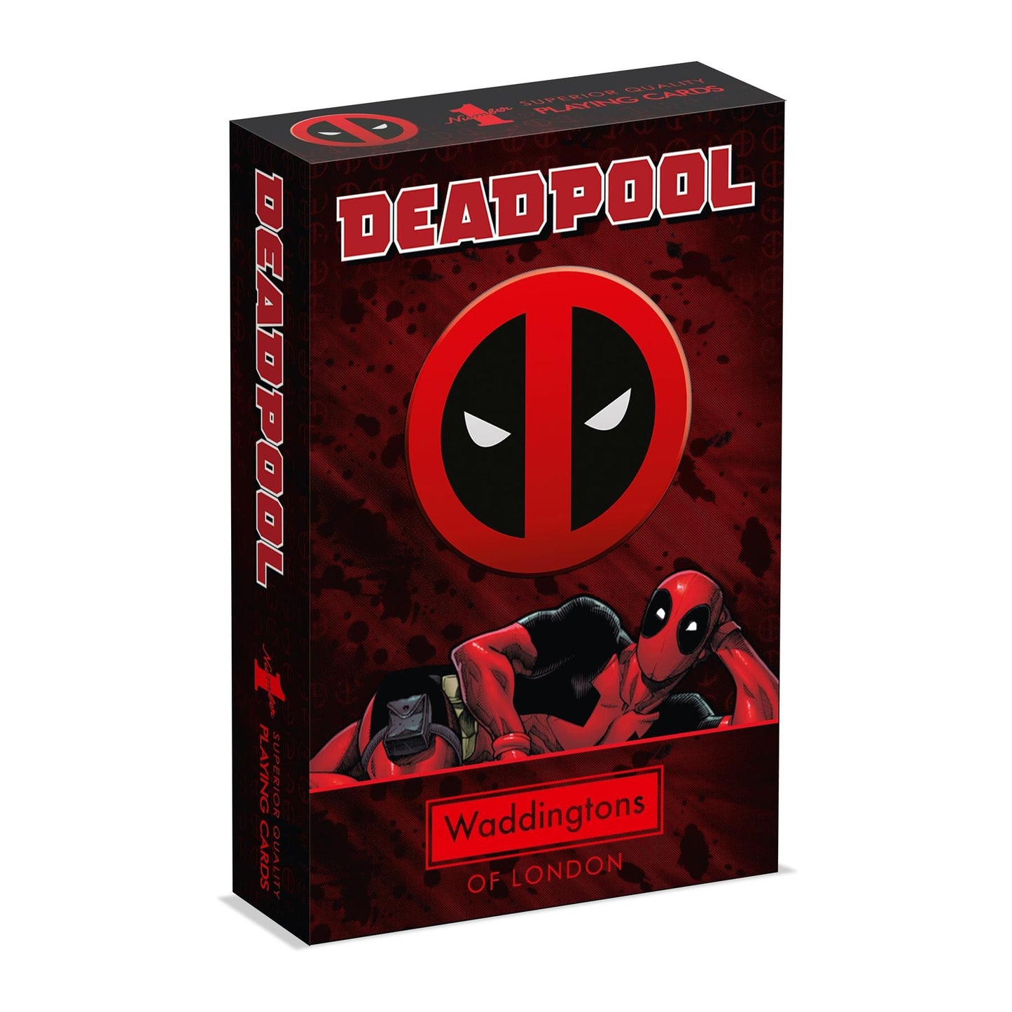 Deadpool Waddingtons Number 1 Playing Cards - Bộ Bài Tây Marvel Chính Hãng Waddingtons - Hình ảnh sản phẩm