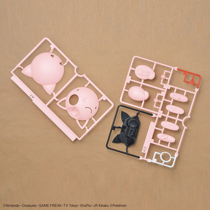 PLAMO QUICK 09 JIGGLYPUFF - Mô hình lắp ráp Pokémon - Bandai Model Kit