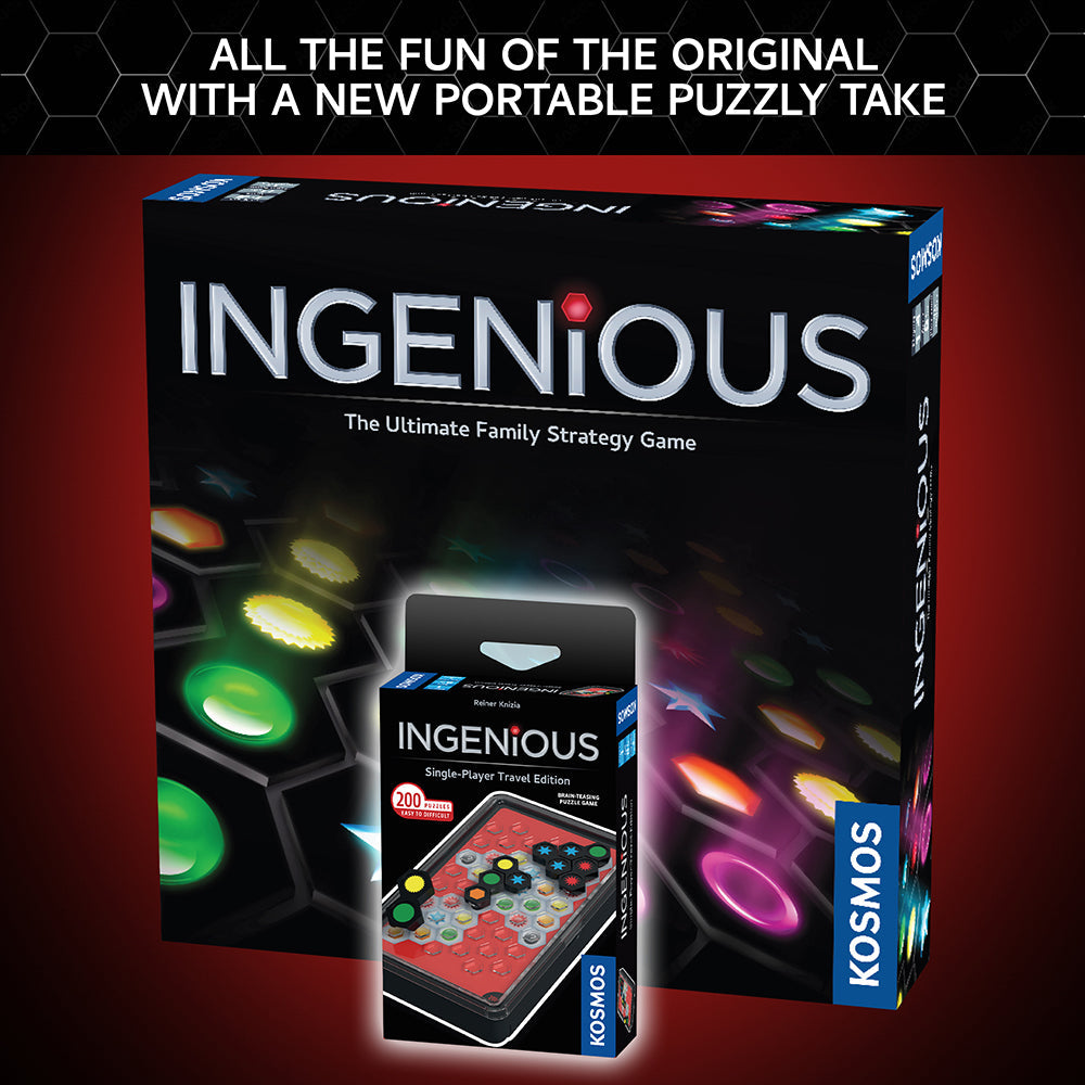 Ingenious: Single-Player Travel Edition - Trò Chơi Giải Đố Bỏ Túi - Thames & Kosmos - Hình ảnh bổ sung 5