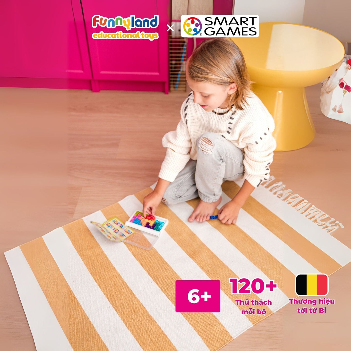 Đồ chơi trí tuệ Smartgames Thử thách IQ XOXO