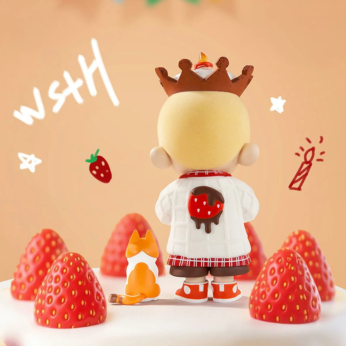 NOOK - MAKE A WISH 120% LIMITED EDITION - Mô hình Art Toy Sưu Tầm - 52TOYS
