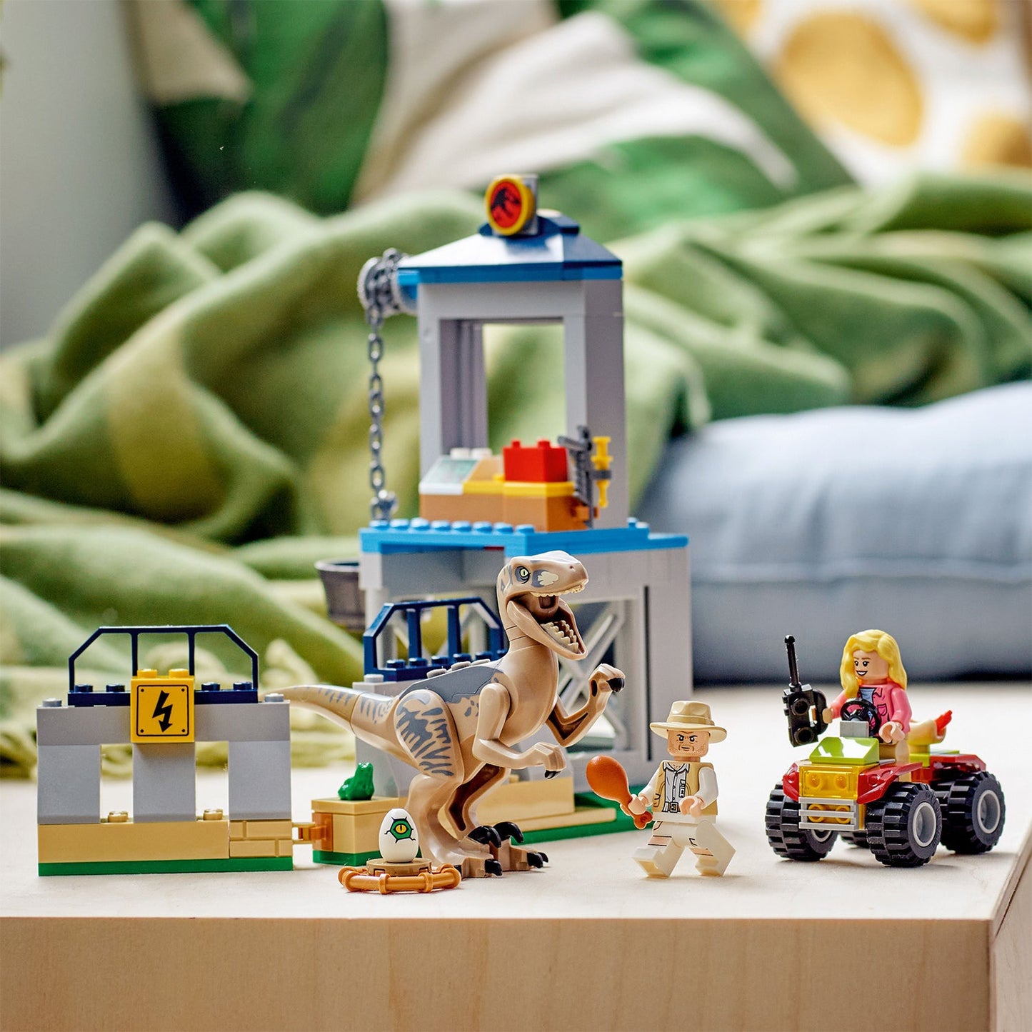 LEGO® Jurassic Park Velociraptor Escape - Đồ Chơi Lắp Ráp Khủng Long - LEGO 76957 - Hình ảnh bổ sung 5