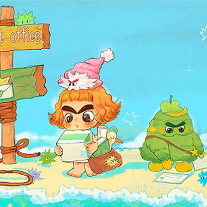 CICILU HUGGY DUCKY PLUSH KEYCHAIN - Móc khóa gấu bông Blind Box - 52TOYS