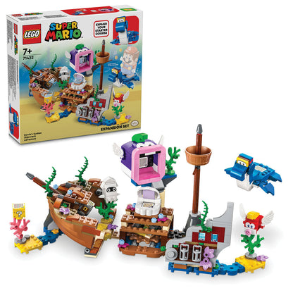 LEGO® Super Mario™ Dorrie's Sunken Shipwreck Adventure Expansion Set - Bộ Mở Rộng Cuộc Phiêu Lưu Xác Tàu Đắm Của Dorrie - LEG