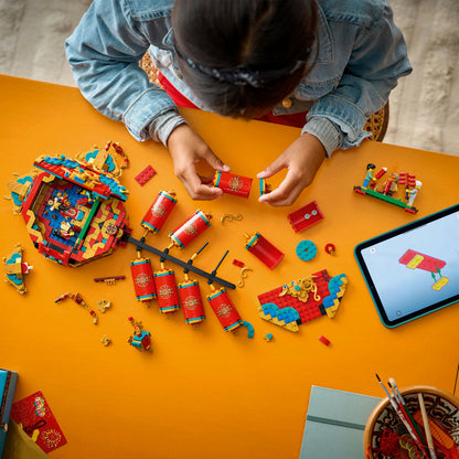 LEGO® Spring Festival Fortune Firecracker - Mô Hình Pháo Tết May Mắn - LEGO 80118 - Hình ảnh bổ sung 5