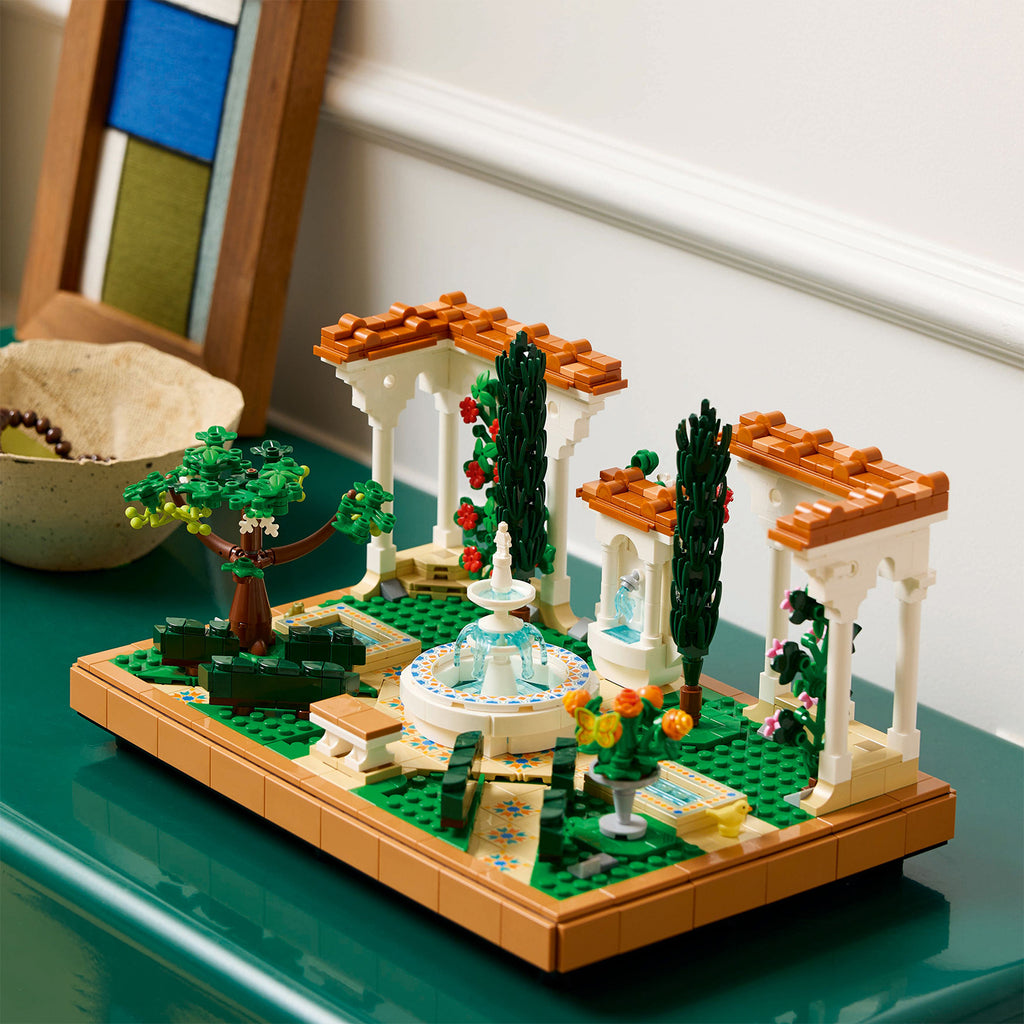 LEGO® ICONS™ Fountain Garden - Bộ Lắp Ráp Khu Vườn Đài Phun Nước - LEGO 10359 AG LEGO® Certified Stores - ảnh 1 - Lego Icons