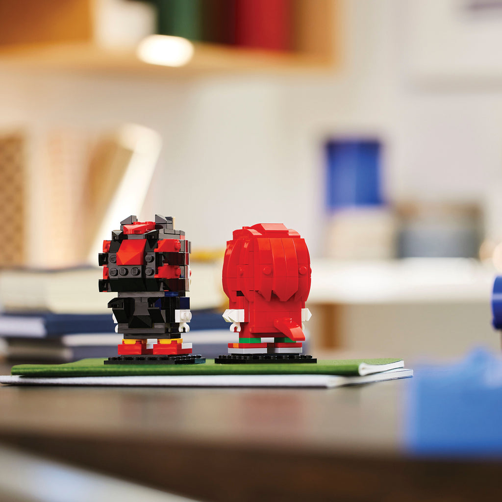 LEGO® BrickHeadz™ Sonic the Hedgehog™: Knuckles & Shadow - Bộ Đồ Chơi Lắp Ráp Nhân Vật LEGO 40672 LEGO - ảnh 2 - Lego BrickHe
