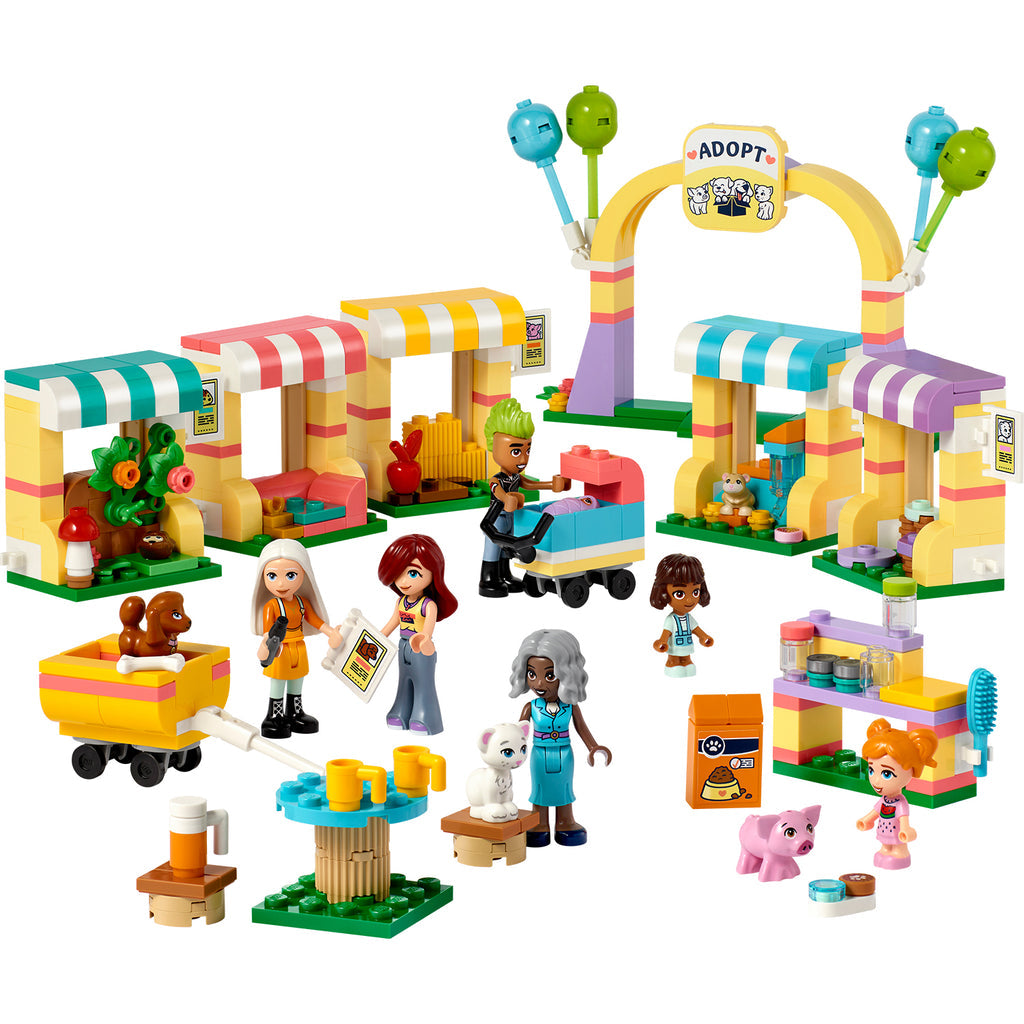 LEGO® Friends™ Pet Adoption Day - Đồ chơi lắp ráp Ngày hội Nhận nuôi Thú cưng (42615) - LEGO Friends - Hình ảnh chi tiết 2