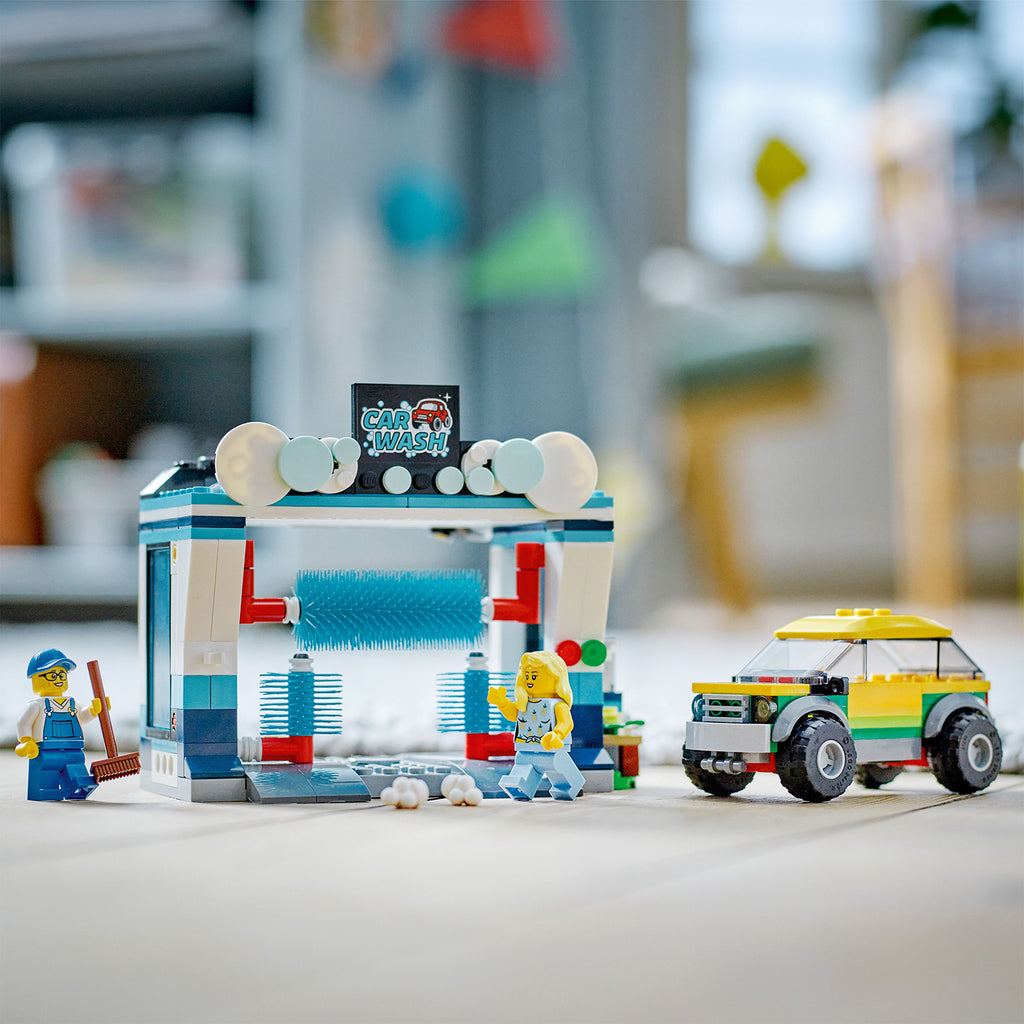 LEGO® City Car Wash - Bộ Đồ Chơi Trạm Rửa Xe Sáng Tạo - LEGO 60362 - Hình ảnh bổ sung 5