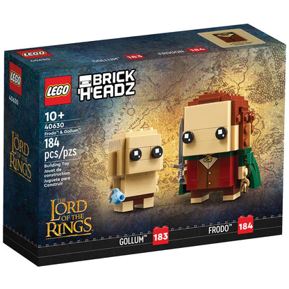 LEGO® BrickHeadz™ Frodo™ & Gollum™ - Mô hình lắp ráp Chúa tể những chiếc nhẫn - LEGO 40630 - Hình ảnh sản phẩm